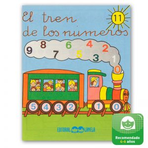 Cuadernillos didácticos Lamela El tren de los números nº 11